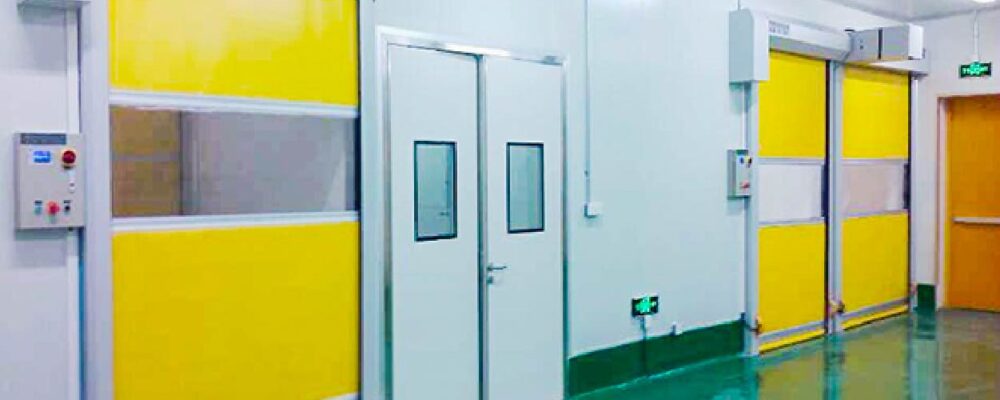 PVC high speed door