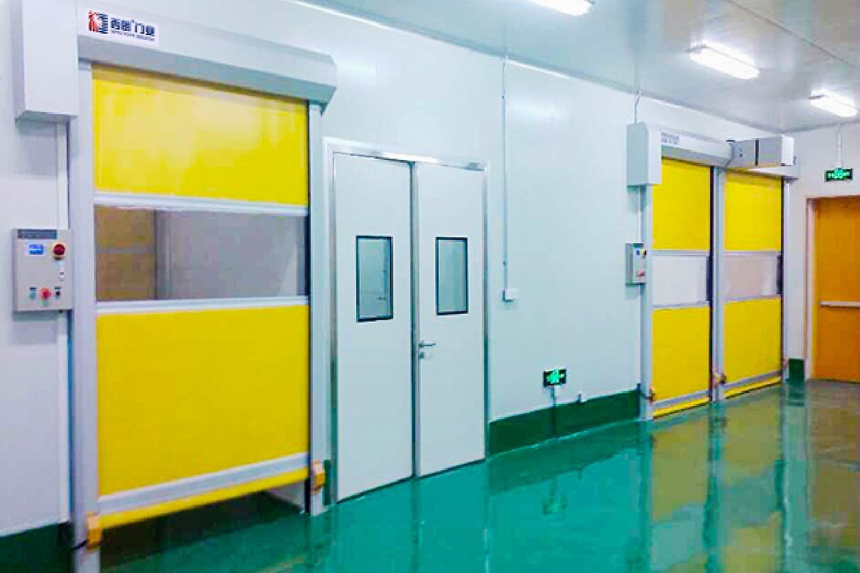 PVC high speed door