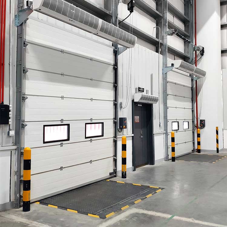 warehouse industrial sectional door