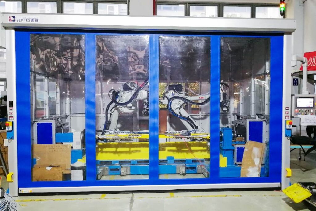 transparent rapid door