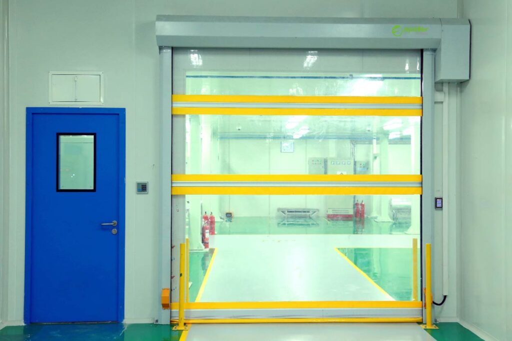 transparent rapid door