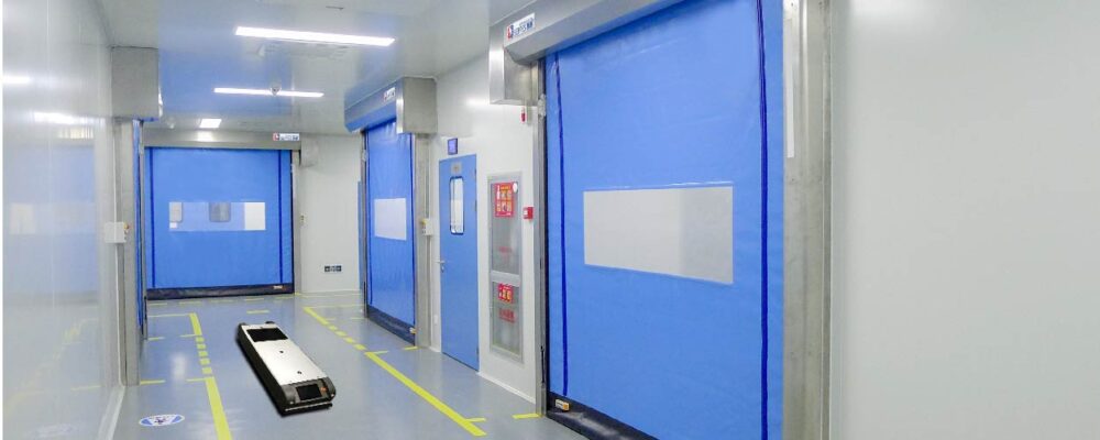 high speed zipper door for Pharmaceutical clean room