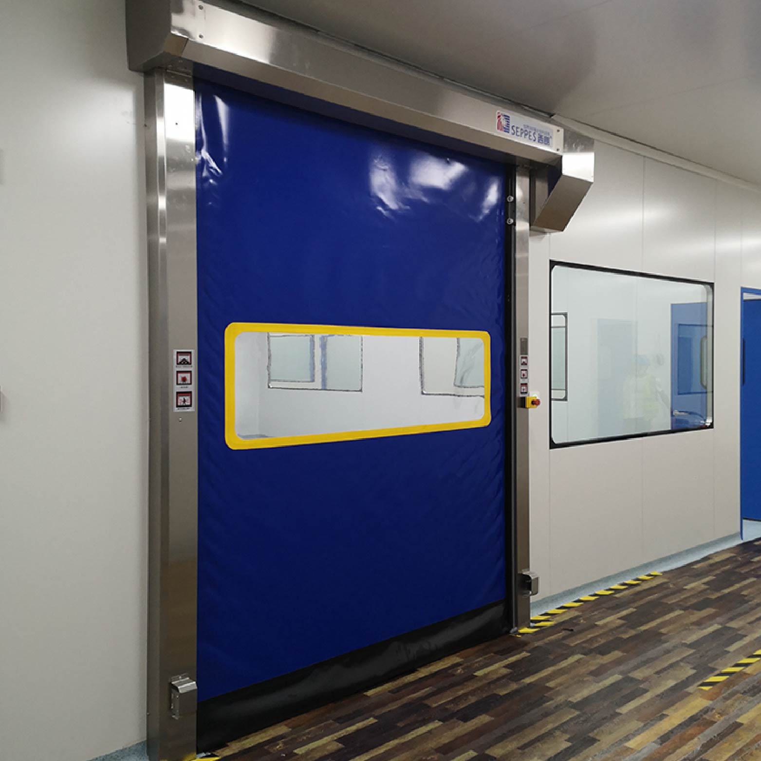 Porta Rápida para Sala Limpa Farmacêutica