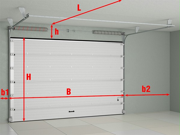 sectional door installation