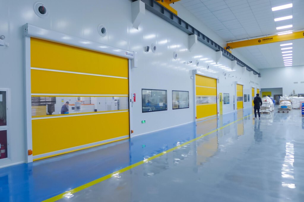 high speed factory doors