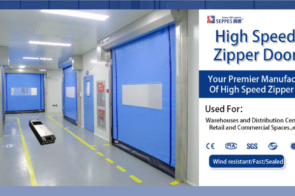 high speed zipper door