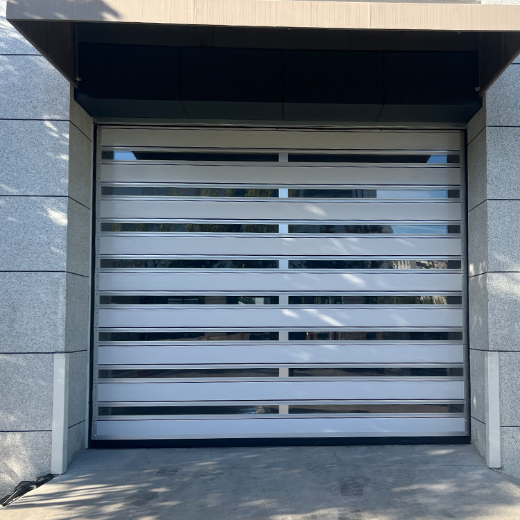 Aluminum high speed door