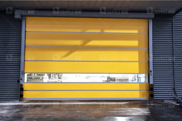 yellow high speed door