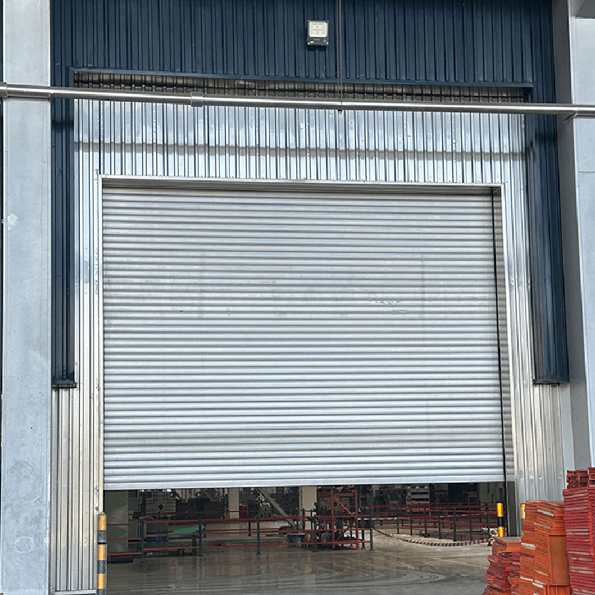 Steel high-speed door case