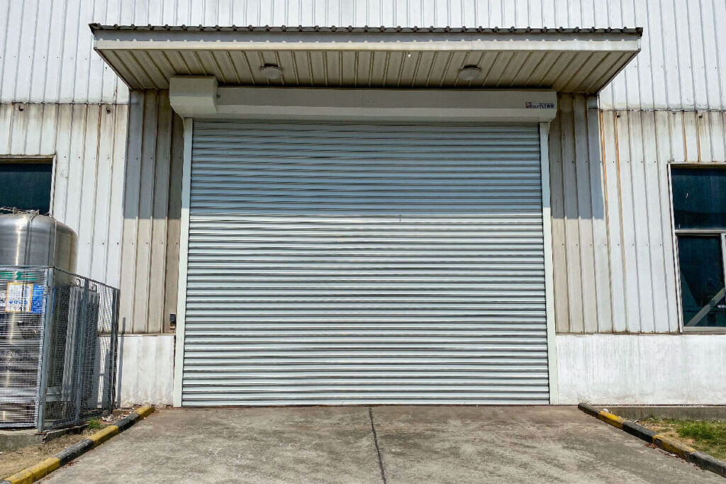 steel roll up garage door