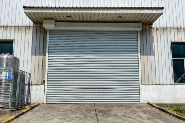 steel roll up garage door
