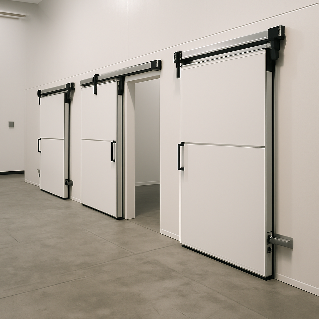 cold storage sliding door