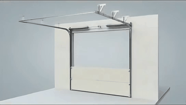 セクショナルドアGIFデモンストレーション