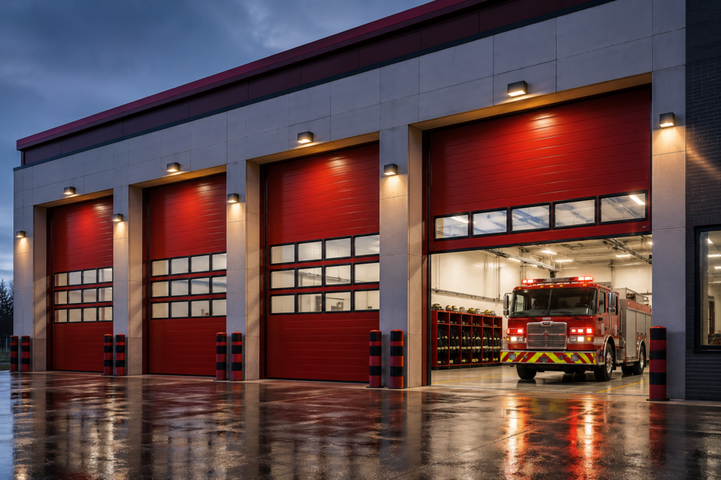 Portas para Quartéis de Bombeiros