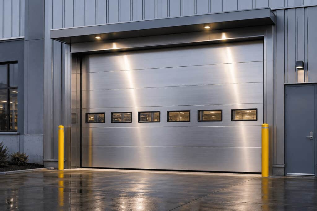 Stainless Steel Overhead Doors