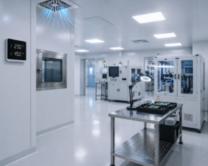Temperaturkontrollierte Lösungen für saubere Produktionsbereiche
