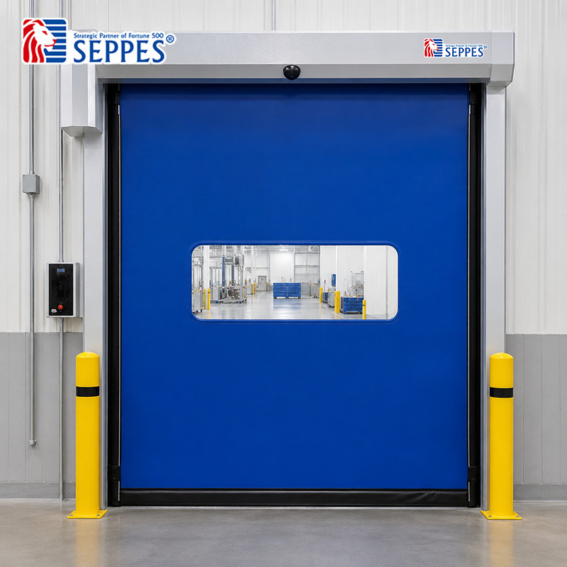 high speed door cost planning for cold storage entrances