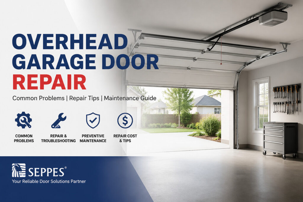 Overhead Garage Door Repair: Common Problems, Solutions, and Maintenance Tips