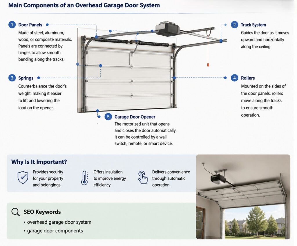 overhead garage door system