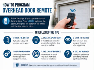 How to Program an Overhead Door Remote Troubleshooting Guide