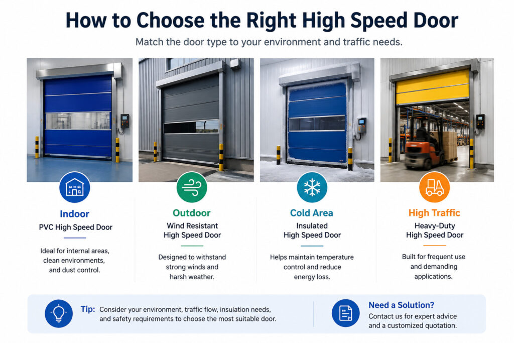 How to Choose a High Speed Door