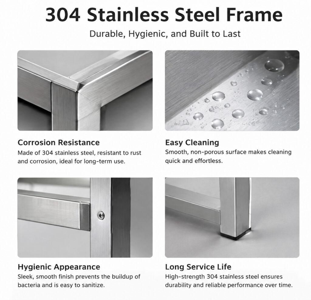 304 Stainless Steel Cleanroom High Speed Door
