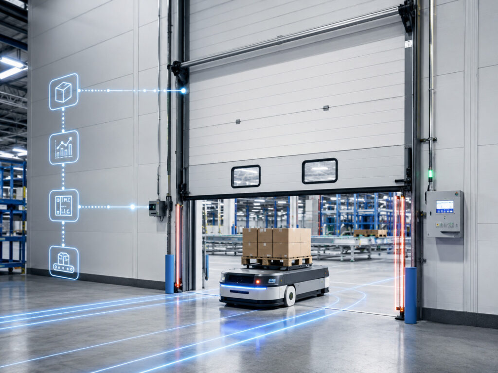 Warehouse Overhead Doors: How Industrial Sectional Doors Work with Automation