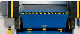 hydraulic dock leveler for beverage warehouse