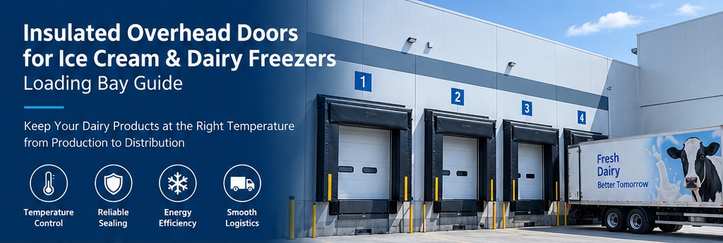 Insulated Overhead Doors for Ice Cream & Dairy Freezers: Loading Bay Guide