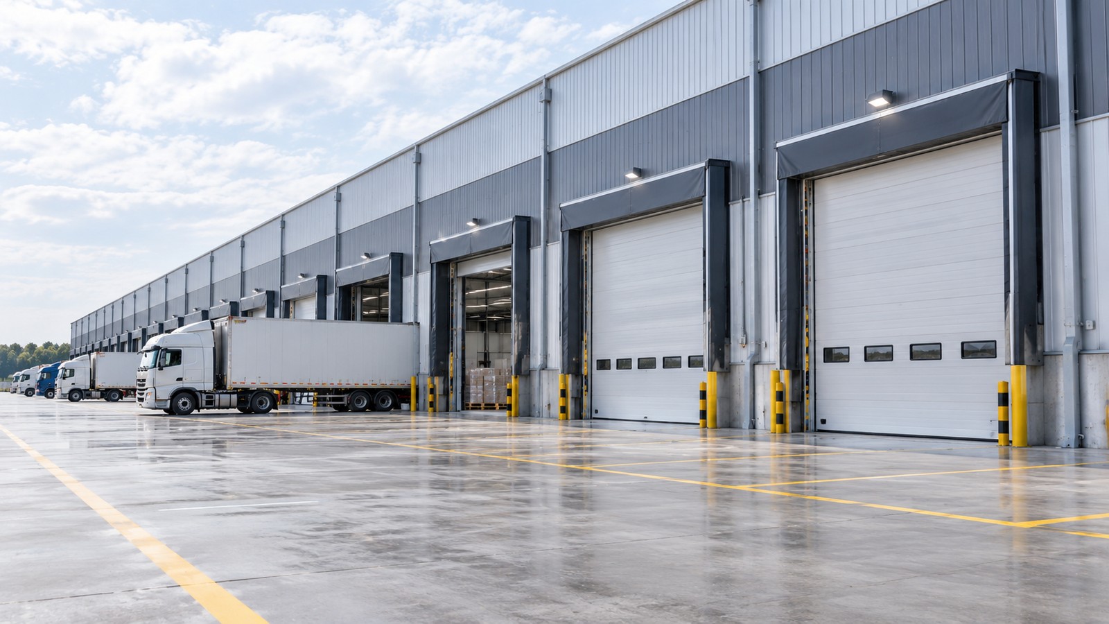 Best warehouse doors for large logistics facilities
