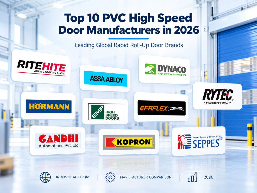 Top 10 PVC High Speed Door Manufacturers in 2026
