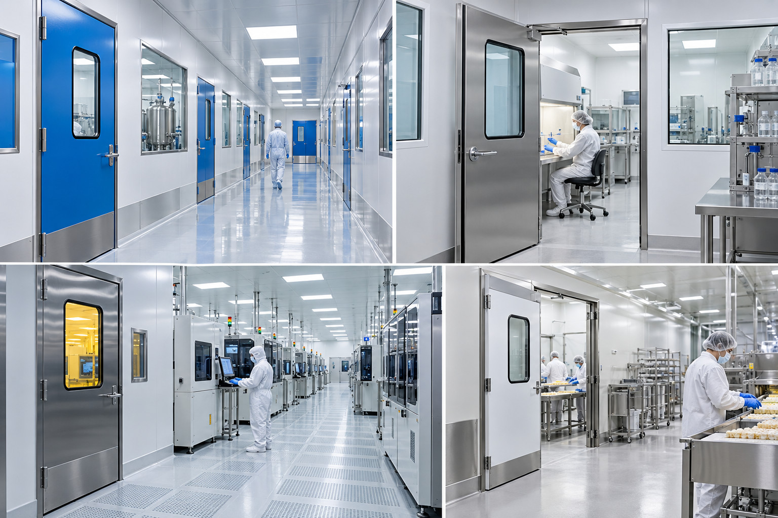 clean-room-door-applications-industries