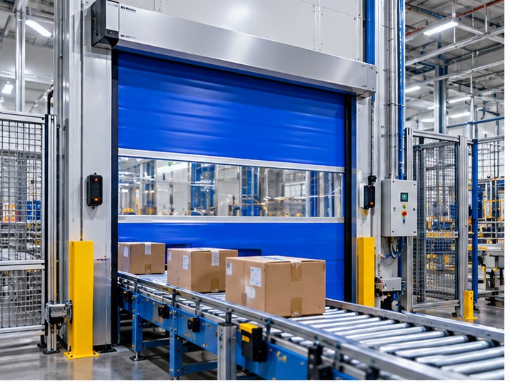High-Speed Doors for Conveyor Systems: PLC Integration Guide