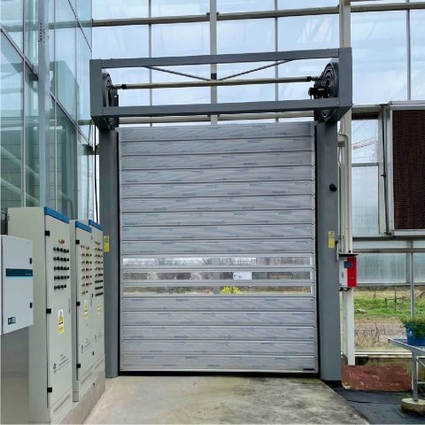 hard metal rapid door